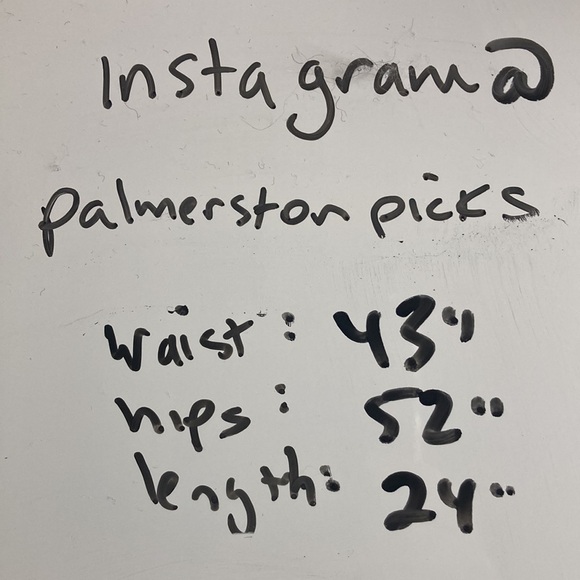 Vintage Jean Skirt Womens 1X Blue Denim Red Embroidered Floral Coastal Cowgirl - Picture 13 of 13